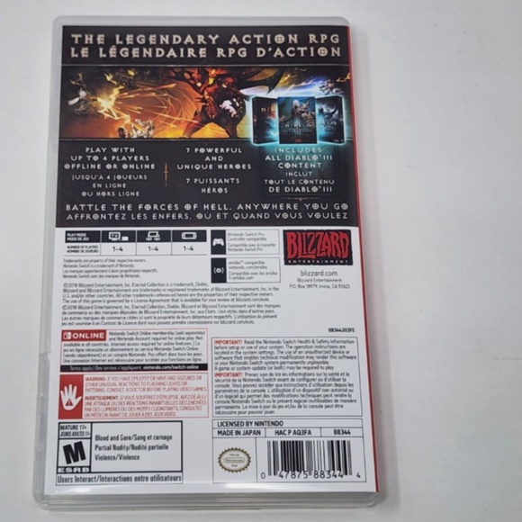 Diablo 3 Eternal Collection for Nintendo Switch - Picture 2 of 3